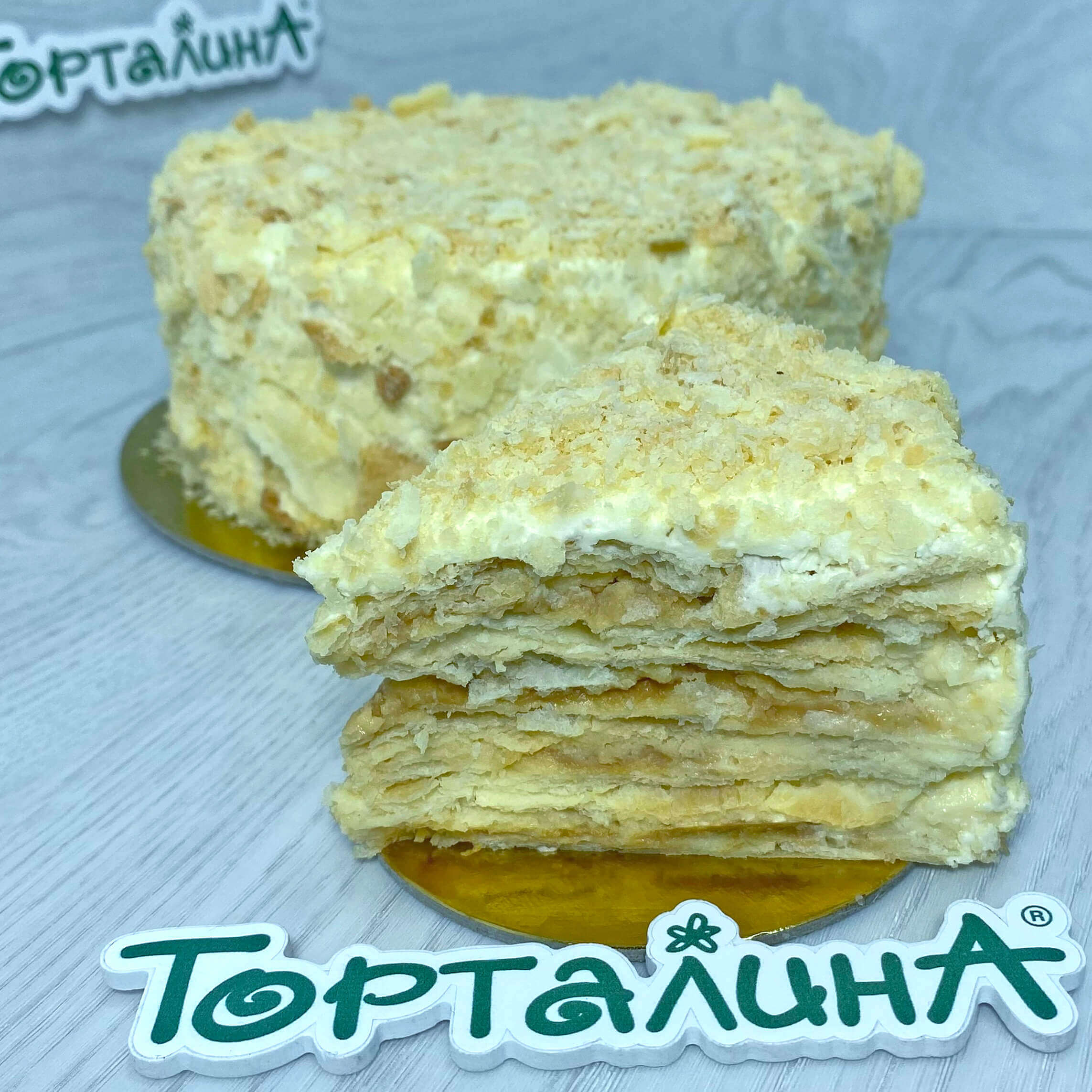 начинка торта Наполеон кондитерской Торталина Уфа