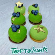 Муссовые пирожные. 23 Февраля