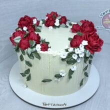 Малиновые розы. Премиум